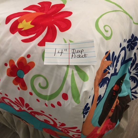 Disney Elena Of Avalor Dancing full fitted sheet deep pocket 14” Like Ne… - Picture 9 of 9